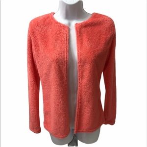 Women’s sweater jacket top size Juniors Large lightweight